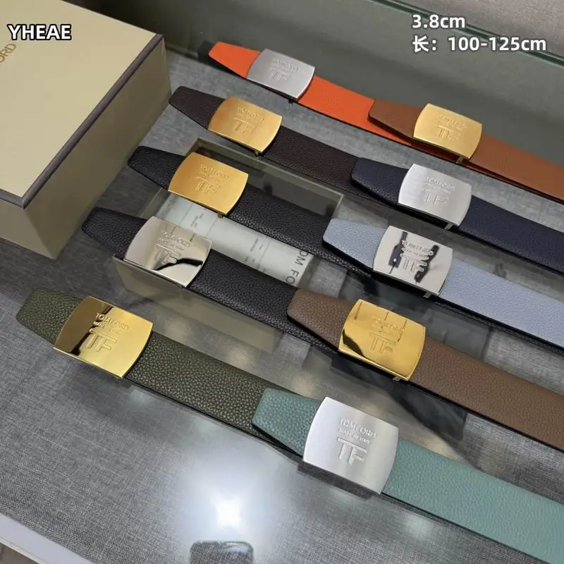 Tom Ford belt 38mmX100-125cm 8L18